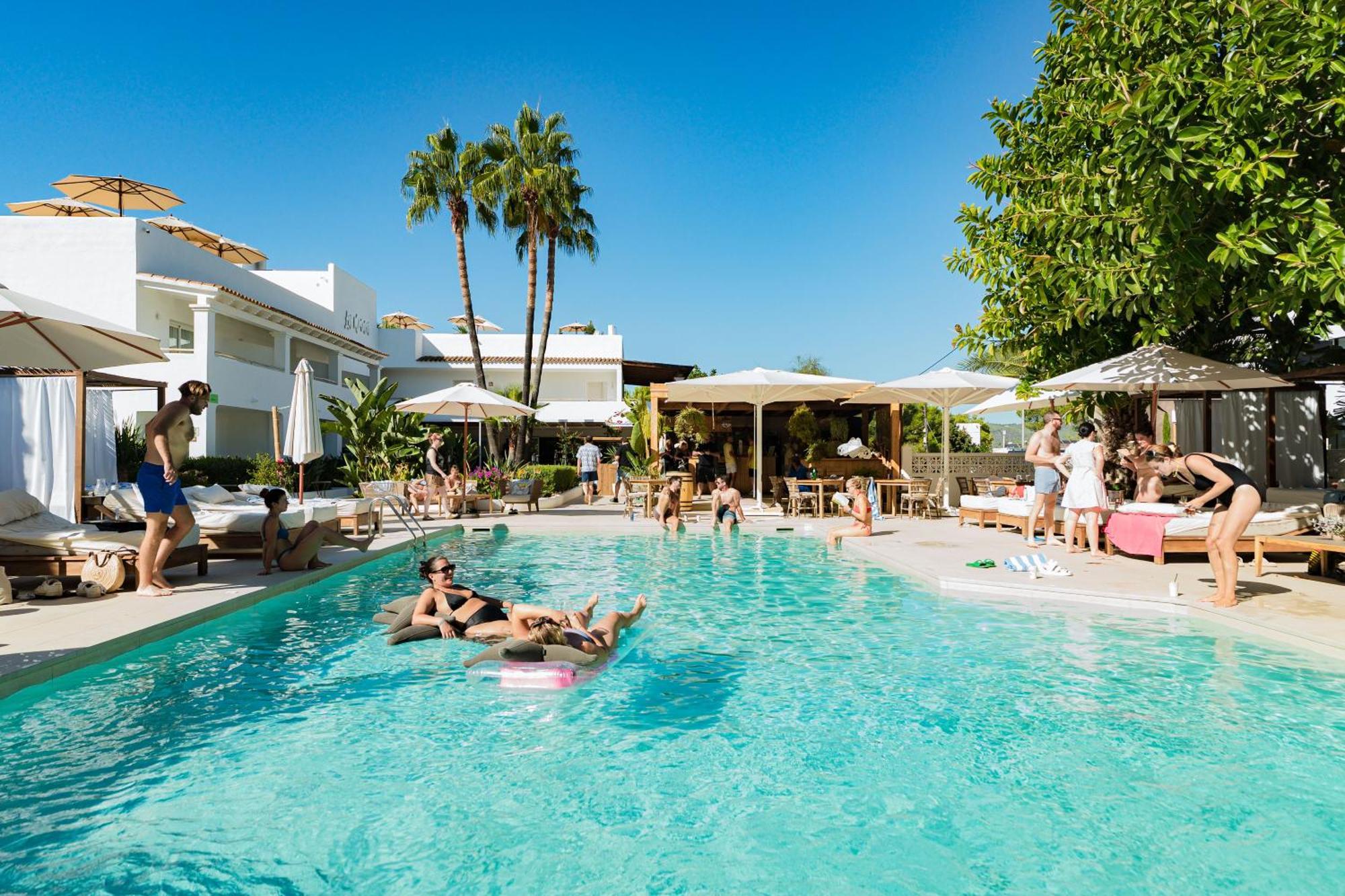 Hotel Boutique & Spa Las Mimosas Ibiza (Adults Only) Sant Antoni de Portmany Екстериор снимка